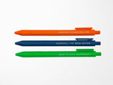 Spiraling Pen Set