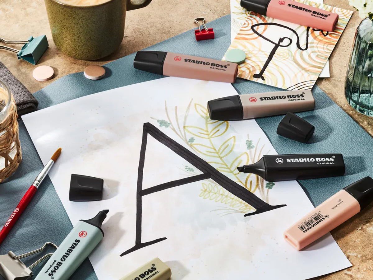 Stabilo Boss Original Highlighters Set of 6 Pastel