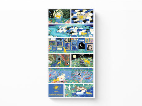 Stardog's Stellar Adventures Sticker Sheet