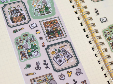 Stationery Store Sticker Sheet