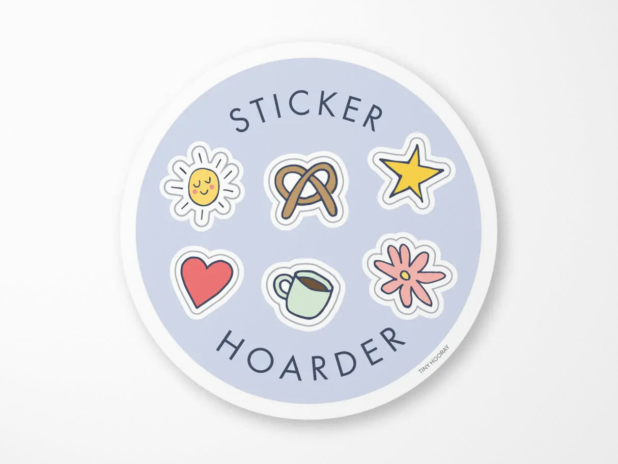 Sticker Hoarder Sticker