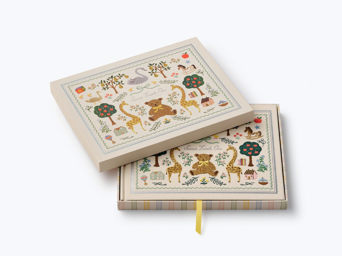 Storybook Embroidered Baby Book