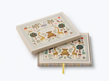 Storybook Embroidered Baby Book