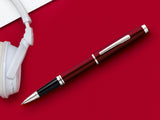 TESTER TESTER Cross Coventry Pen - Red Lacquer with Chrome