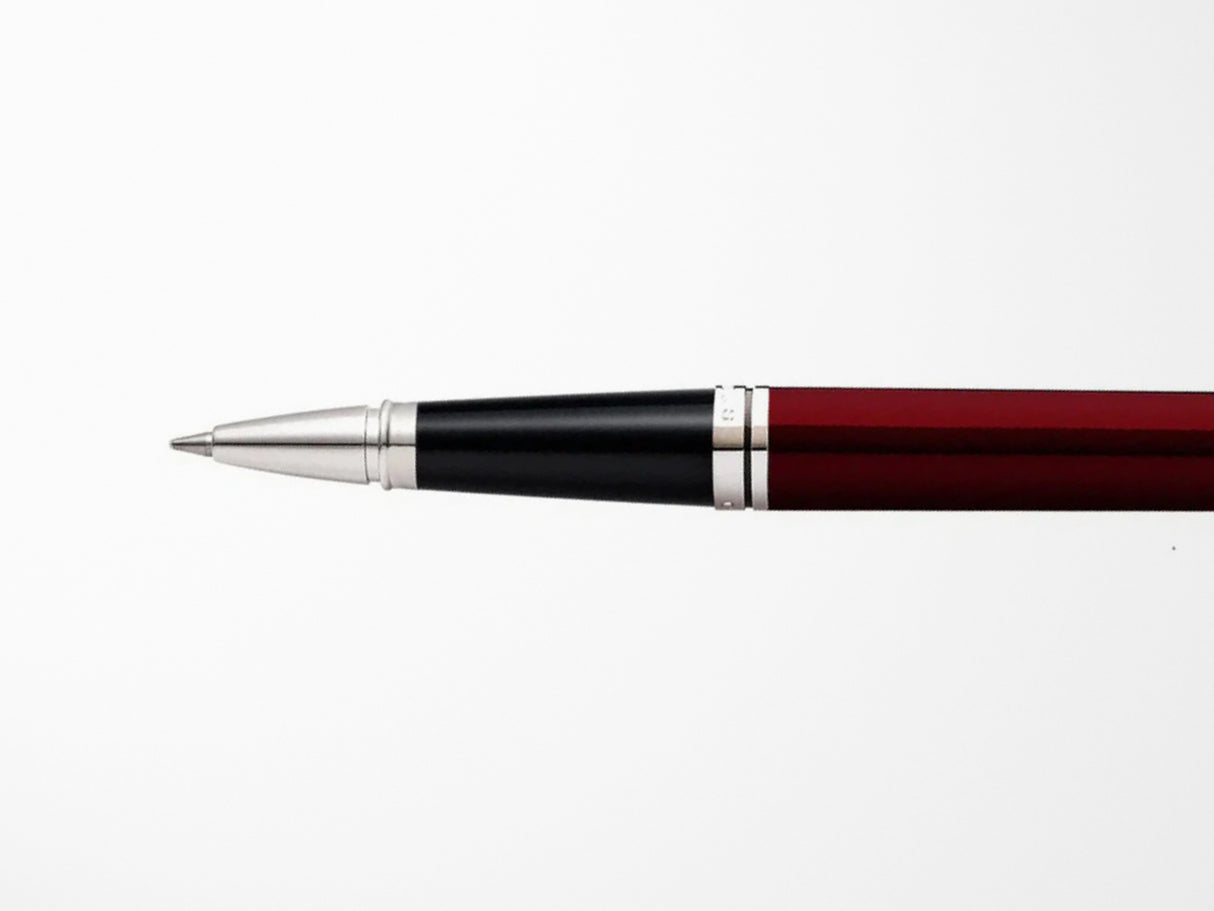 TESTER TESTER Cross Coventry Pen - Red Lacquer with Chrome