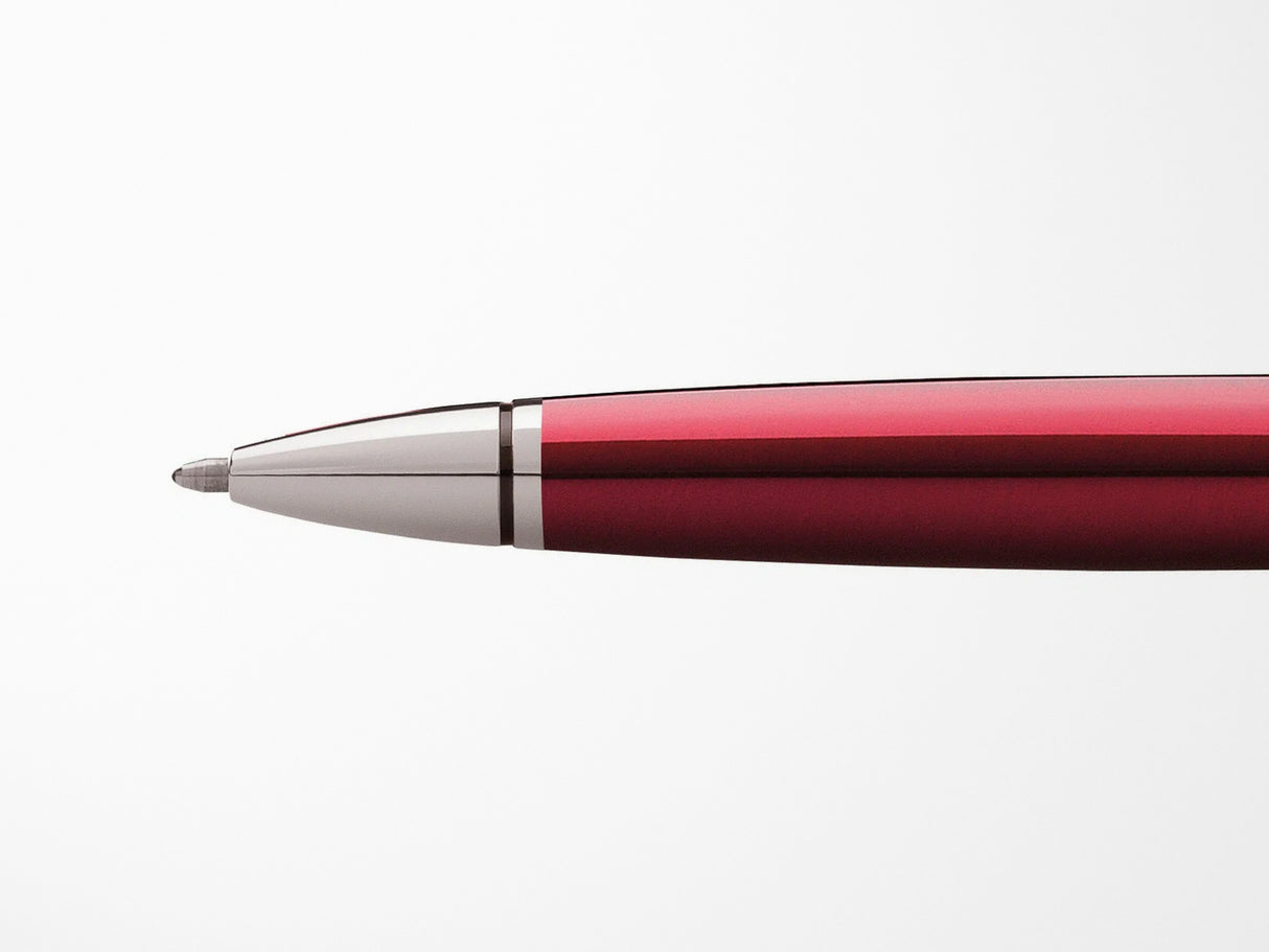 TESTER TESTER Cross Coventry Pen - Red Lacquer with Chrome