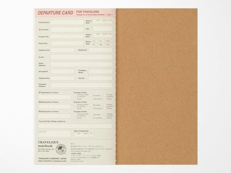 TRAVELER'S Notebook 2027 Monthly - Regular Size