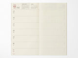 TRAVELER'S Notebook 2027 Weekly + Memo - Regular Size