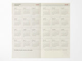 TRAVELER'S Notebook 2027 Weekly Vertical - Regular Size