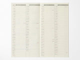 TRAVELER'S Notebook 2027 Weekly Vertical - Regular Size