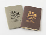 TRAVELER'S Notebook Card Size 20th Anniversary Set - Black