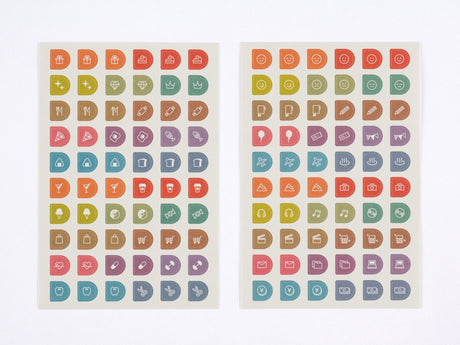 TSUKI no IRO Sticker Set - Schedule