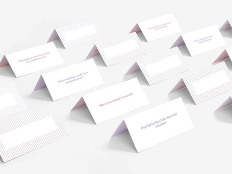 Table Talk Conversation Cards, Fun Social Game