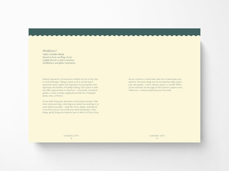The Joyful Gardener's Journal
