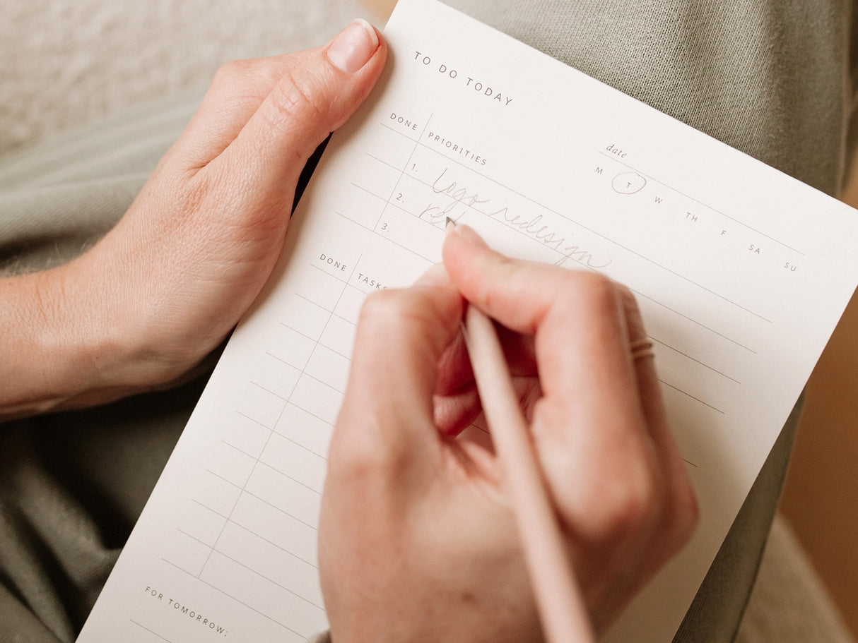 To Do Today Planner Pad