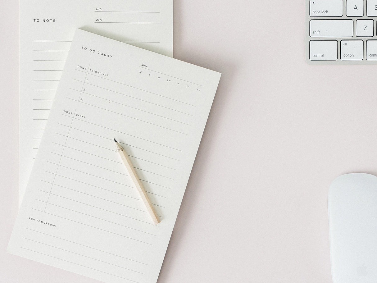 To Do Today Planner Pad