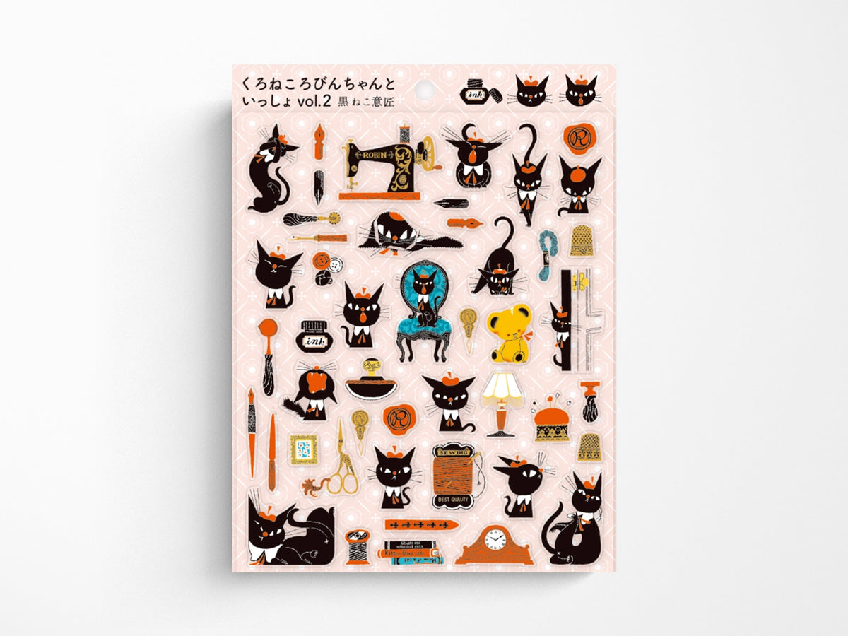 Together with Kuroneko Robin-Chan Vol. 2 Sticker Sheet