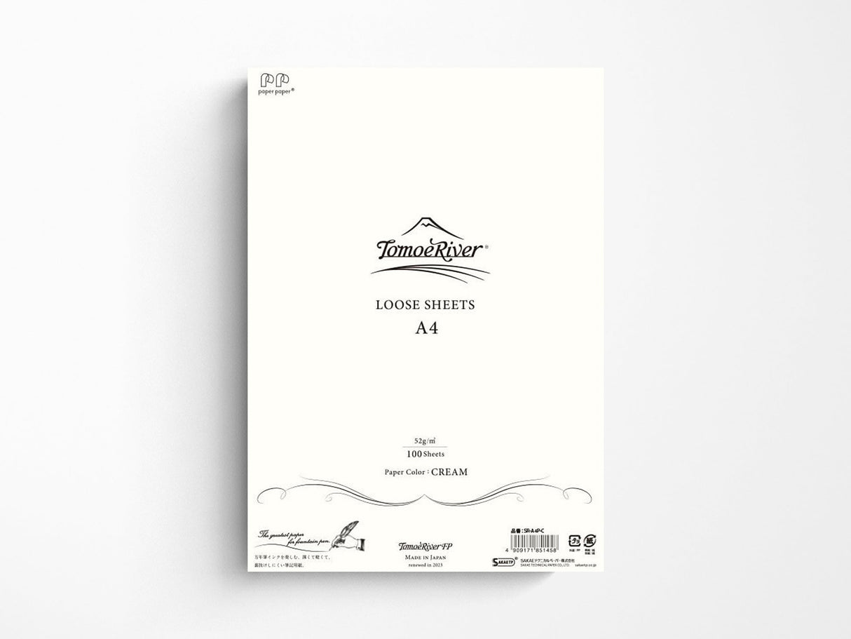 Tomoe River Loose Sheet 52g Paper - Pack of 100 Sheets