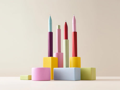 Tom's Studio The Wren - Color Block Refillable Writing Pen
