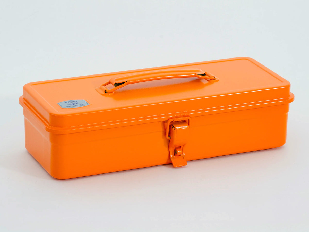 Toyo Steel Tool Box With Handle and Flat Lid
