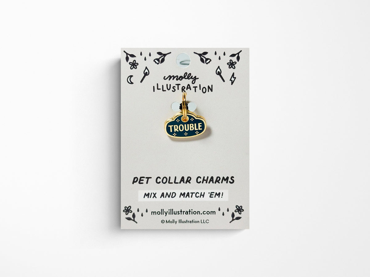 Trouble Journal Charm