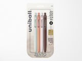 Uni-Ball Zento Gel Pen Set of 4 - Boho