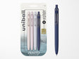 Uni-Ball Zento Gel Pen Set of 4 - Muted