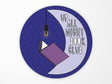 Up All Night Book Club Vinyl Sticker