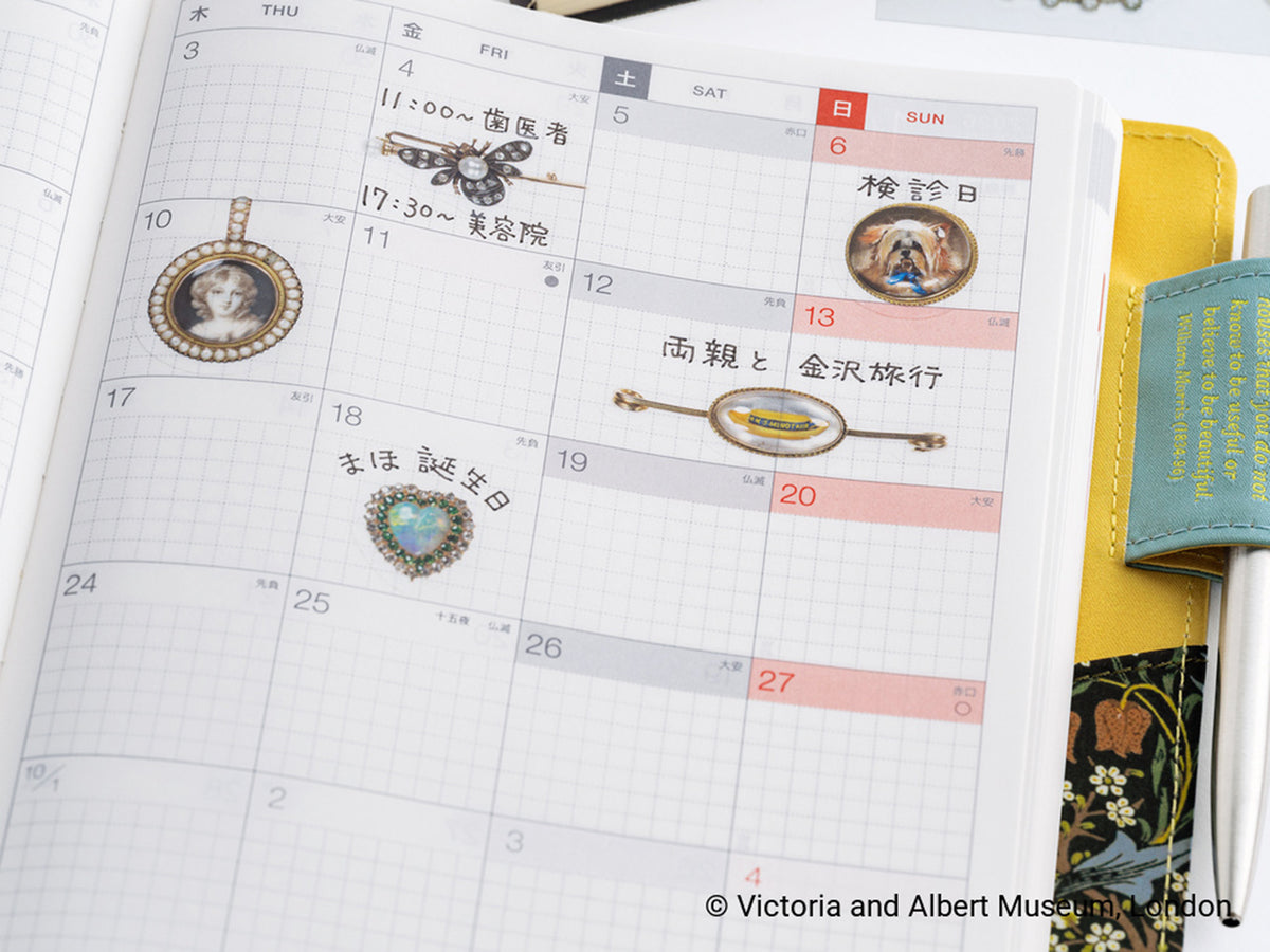 V&A Series: Almost Actual-Size Jewellery Stickers
