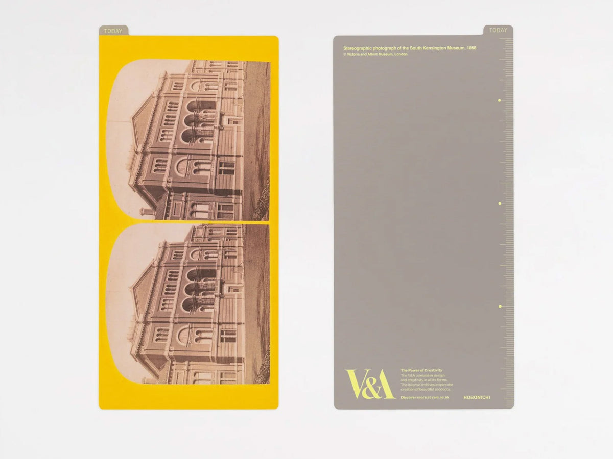 V&A Series: Hobonichi Pencil Board for Weeks - Museum Stereographic Photograph