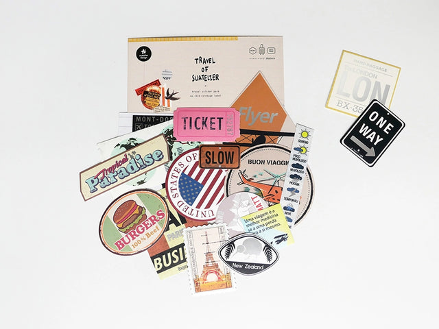 Vintage Labels Sticker Pack 1516