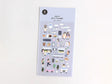 Vlog Trip Sticker Sheet 1158
