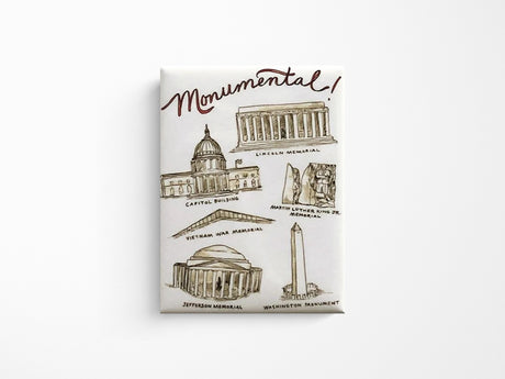 Washington DC Monumental! Magnet