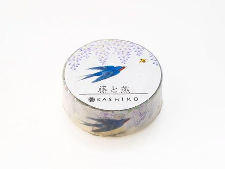 Wisteria & Swallow Washi Tape