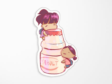 Yakult Holographic Vinyl Sitcker