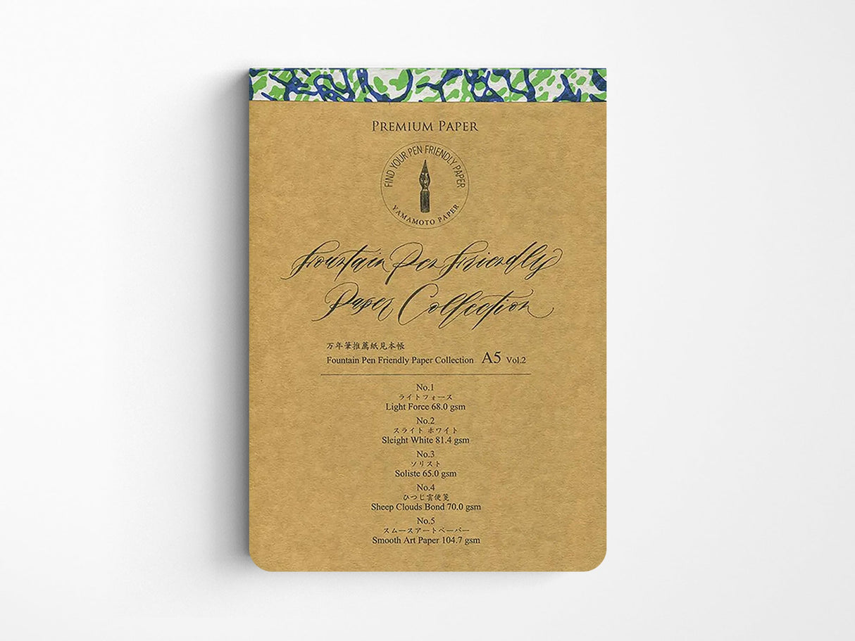 Yamamoto A5 Fountain Pen Friendly Paper Collection - Vol. 2