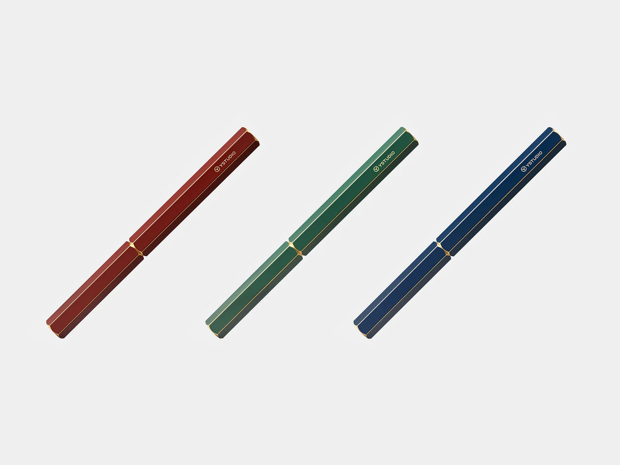 Ystudio Revolve Fountain Pen - Green