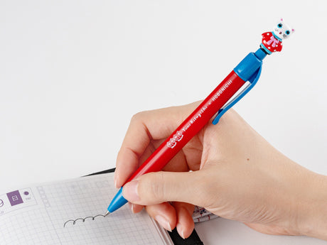 Yumi Kitagishi Ballpoint Pen - White Cat