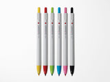 Zebra ClickArt Retractable Marker Pens Set of 6 - Standard
