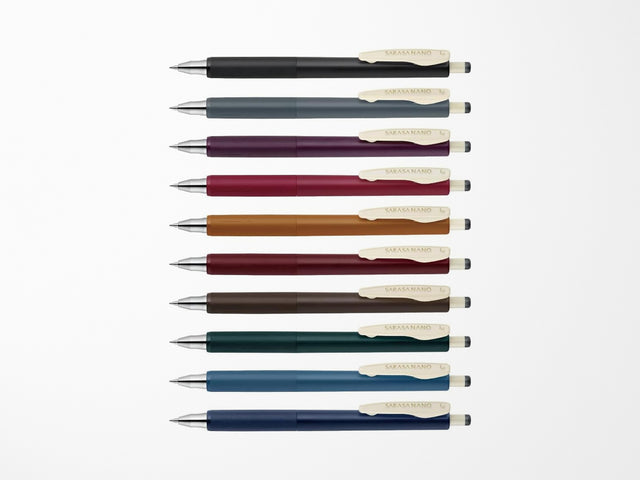 Zebra Sarasa Nano Vintage 0.3 Gel Pen