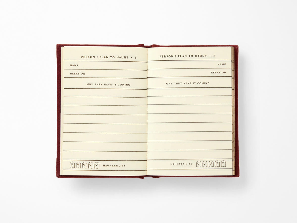 People I Plan To Haunt Tiny Diary