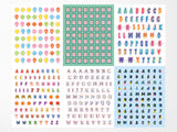 So. Many. Letter Stickers. - Alphabet Sticker Book
