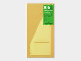 006 Pocket Sticker Large TRAVELER'S Notebook - Regular Size