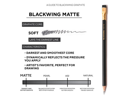 Blackwing Matte Pencils Set of 12