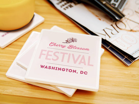 Coaster Washington DC Cherry Blossom Festival