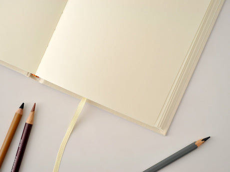 Heritage Collection Bookcloth Journal with Plain Pages