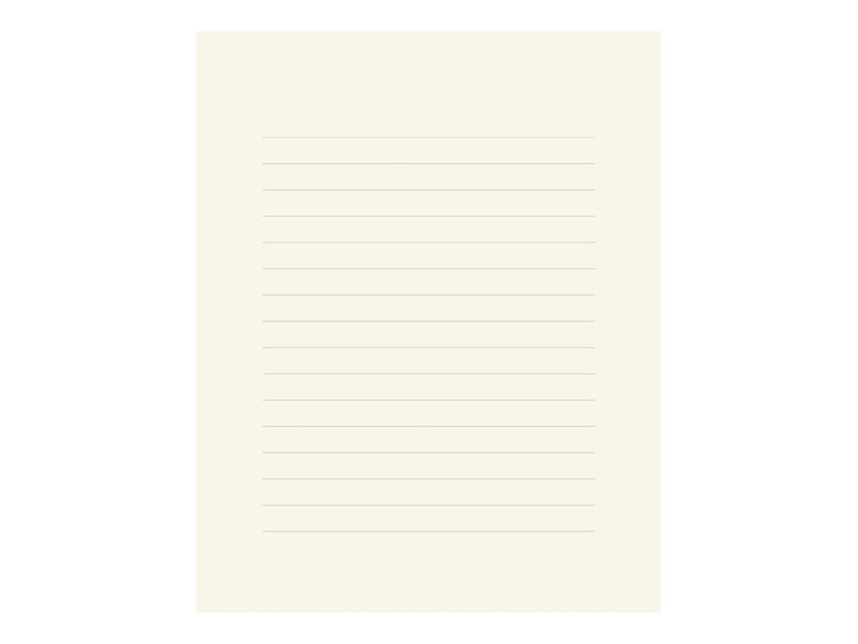 MD Letter Pad Cotton Horizontal Ruled