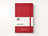 Moleskine Classic Hardcover Notebook - Scarlet Red