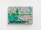 National Mall Art Map Greeting Card