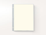 Photo Pages For 3 Ring Album 8x11
